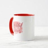 Mug Aesthetic Beautiful Chaos Script Typography (Devant gauche)