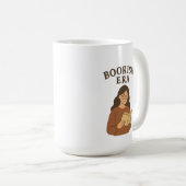 Mug Aesthetic Bookish Era Cozy Reading Girl (Devant droit)
