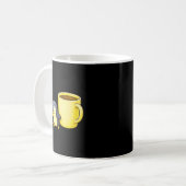 Mug Aesthetic Exhausted Penguin • Oversized Coffee Cup (Devant gauche)