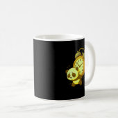 Mug Aesthetic Sleepy Panda • Oversized Alarm Clock (Devant droit)