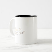 Mug Aesthétique Né Pour Se Démarquer – Inspiration (Devant gauche)