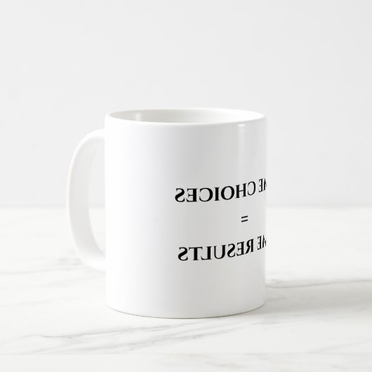 Mug AF23 Les mêmes choix (Devant gauche)