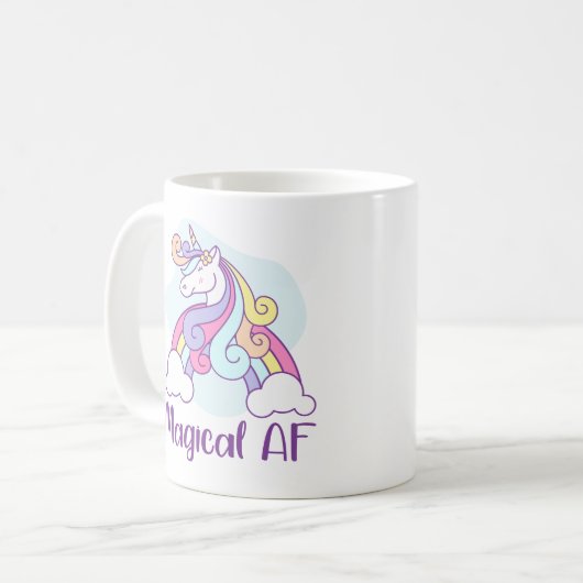 Mug AF magique | Unicorne (Devant gauche)