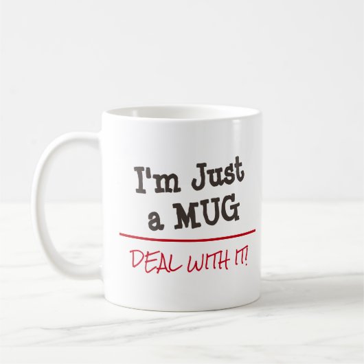 Mug Affaire avec elle citation faite sur commande (Gauche)