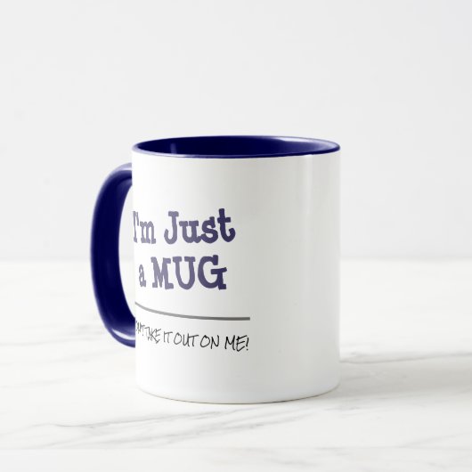 Mug Affaire avec elle citation faite sur commande (Devant gauche)