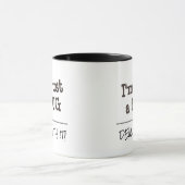 Mug Affaire avec elle citation faite sur commande (Centre)