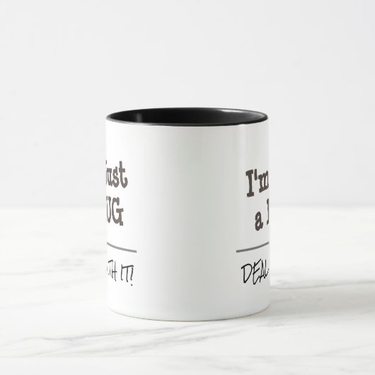 Mug Affaire avec elle citation faite sur commande (Centre)