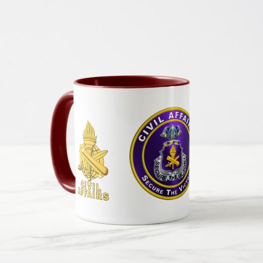 Mug  Affaires civiles de l'armée   (Devant gauche)