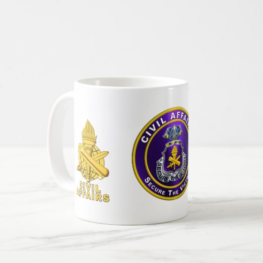 Mug Affaires civiles de l'armée (Devant gauche)