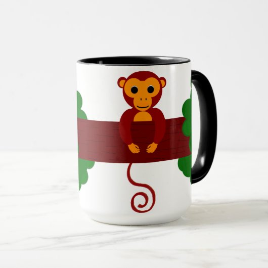 Mug Affaires de singe (Devant droit)