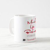 Mug Affaires de Ya d'esprit (Devant gauche)