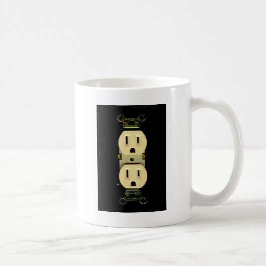 Mug Affaires électriques d'électriciens de débouché (Droite)