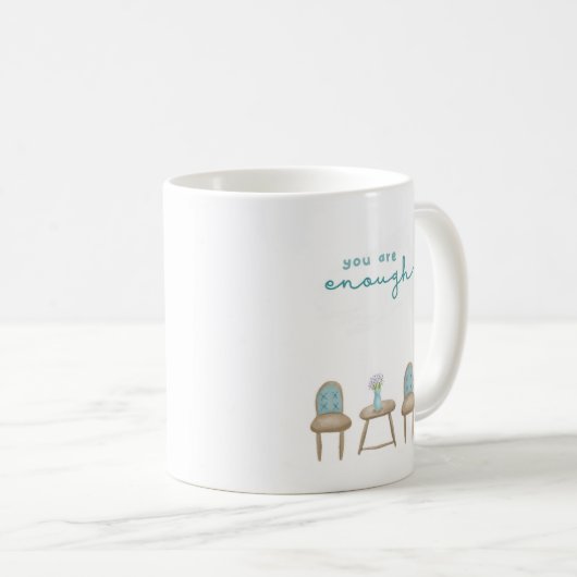 Mug Affection douce esthétique Soft Pastel Romantique (Devant droit)