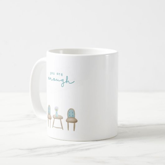 Mug Affection douce esthétique Soft Pastel Romantique (Devant gauche)