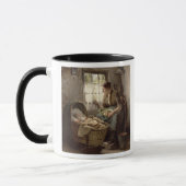 Mug Affection maternelle (huile sur la toile) (Gauche)