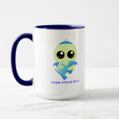 Mug Affects d'autisme - bébé Cthulhu (Gauche)