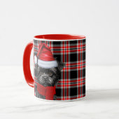 Mug Affenpinscher Amoureux des chiens Vacances Jour de (Devant gauche)