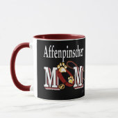 Mug Affenpinscher Chien Maman (Gauche)