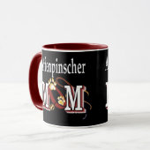 Mug Affenpinscher Chien Maman (Devant gauche)