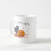 Mug Affenpinscher Halloween (Devant gauche)