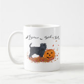 Mug Affenpinscher Halloween (Gauche)