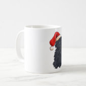 Mug Affenpinscher Noël (Devant gauche)