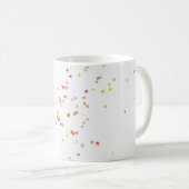 Mug Affichage à bulles multicolores (Devant droit)