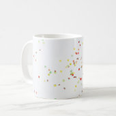 Mug Affichage à bulles multicolores (Devant gauche)