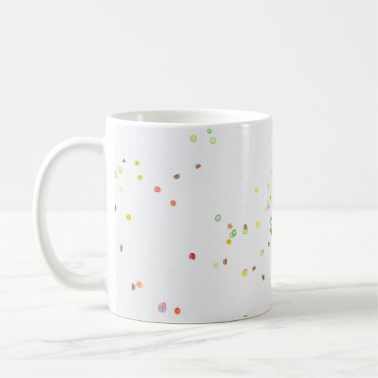 Mug Affichage à bulles multicolores (Gauche)