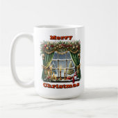 Mug Affichage de la fenêtre Festive radiante (Gauche)