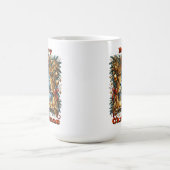 Mug Affichage de la fenêtre Festive radiante (Centre)