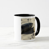 Mug Affichage statique d'une coque de commande convert (Devant droit)