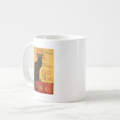 Mug Affiche 1896 de cabaret de Tournee du Chat Noir (Devant gauche)