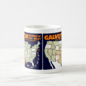 Mug Affiche 1920 de Galveston le Texas (Centre)