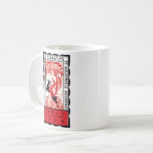 Mug Affiche 1925 d'art déco de Paris (Devant gauche)