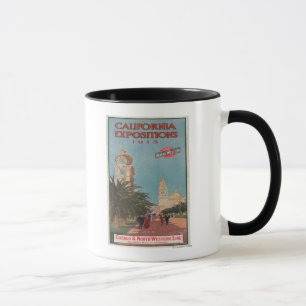 Mug Affiche #1 d'expositions de la Californie