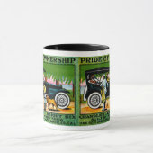 Mug Affiche automobile de Chandler 1914 (Centre)