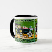 Mug Affiche automobile de Chandler 1914 (Devant gauche)