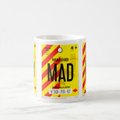 Mug Affiche Bagages Aéroport de Madrid (Centre)