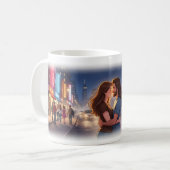 Mug Affiche Cité Amour et Rêves de Nuit (Devant gauche)