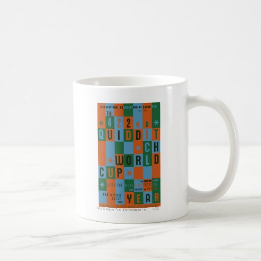 Mug Affiche damier Coupe du monde de quidditch™ (Droite)