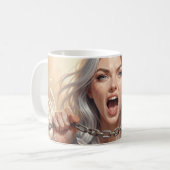 Mug Affiche d'art de force intérieure Break Free (Devant gauche)