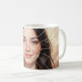 Mug Affiche d'autonomisation Éclatée en Lumière (Devant droit)