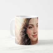 Mug Affiche d'autonomisation Éclatée en Lumière (Devant gauche)