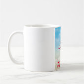 Mug Affiche d'avion Fly To London (Gauche)