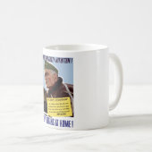 Mug Affiche de 2ÈME GUERRE MONDIALE Taureau Halsey (Devant droit)