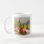 Mug Affiche de cirque montrant des actes acrobatiques, (Gauche)