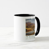 Mug Affiche de Conway Valley Scene British Railways (Devant droit)