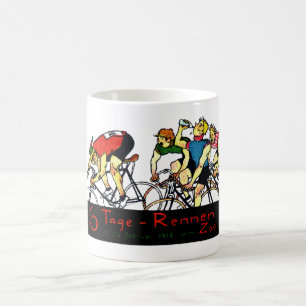 Mug Affiche de course de bicyclette 1914