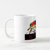 Mug Affiche de course de bicyclette 1914 (Gauche)